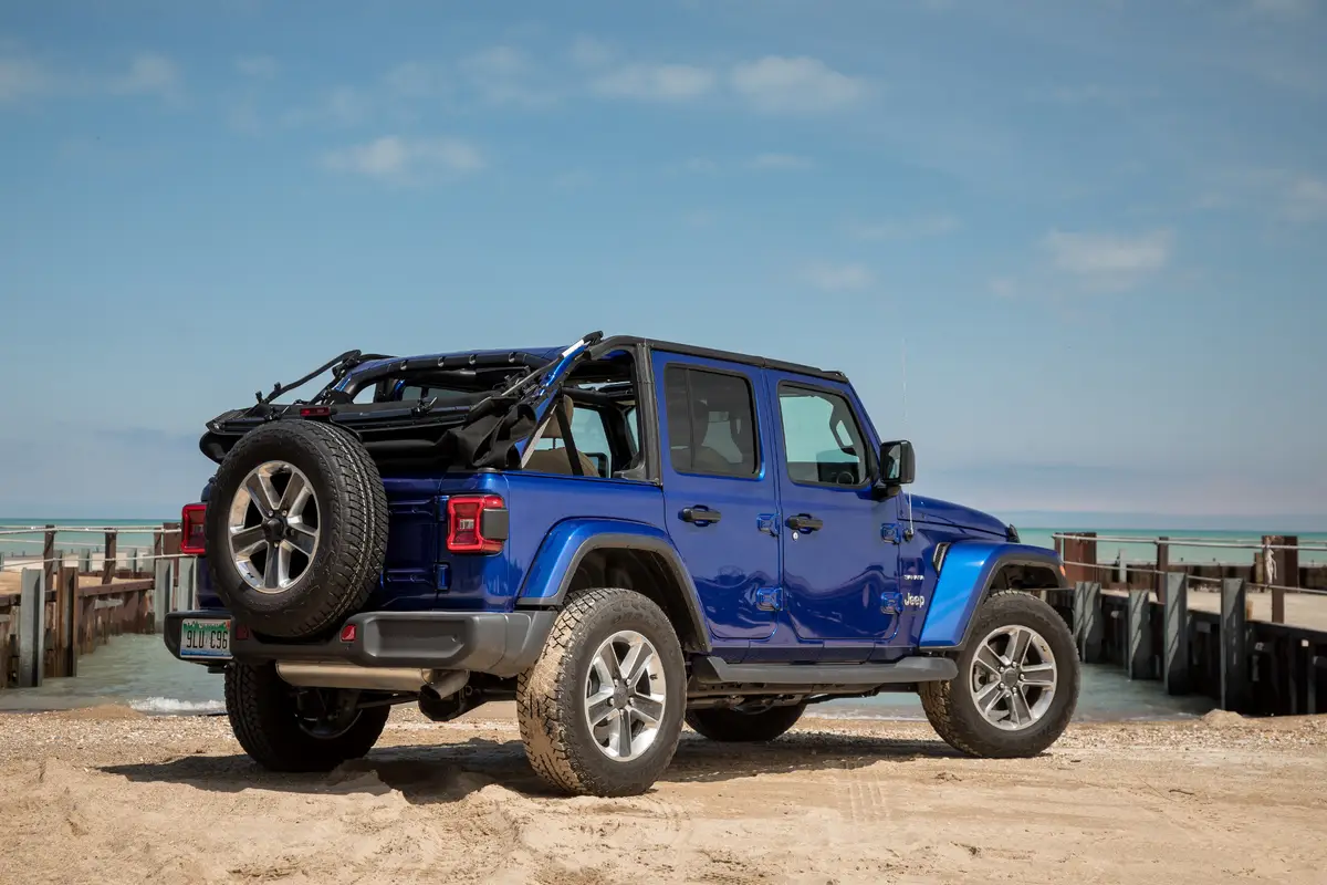 Top 52+ imagen jeep wrangler soft top