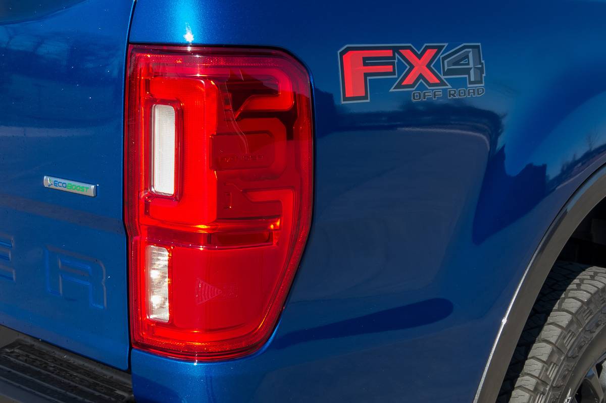 08 ford ranger lariat 2019 blue  exterior  rear  taillights jpg
