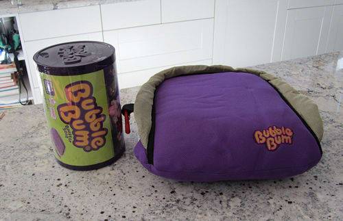 Bubble Bum Inflatable Booster Seat Does the Job Cars