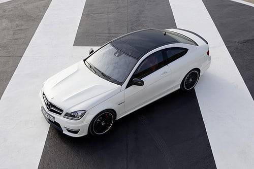 12 Mercedes Benz C63 Amg Coupe First Look News Cars Com