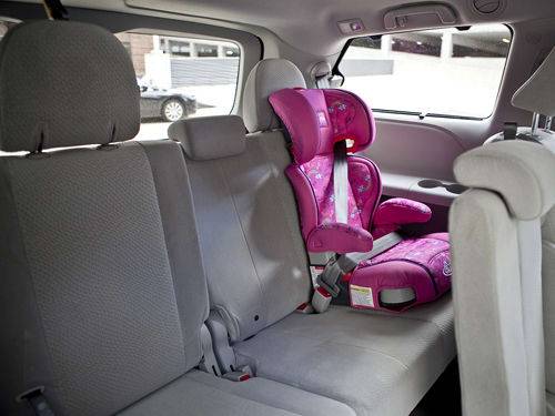 2011 toyota sienna rear seat handle