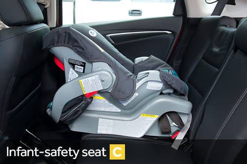 Honda fit child seat hotsell