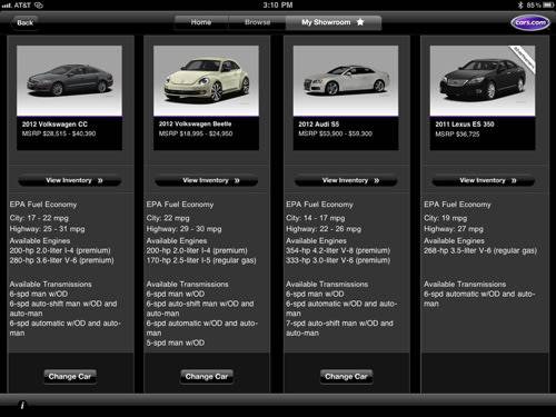 Cars Com Launches Free Ipad App News Cars Com