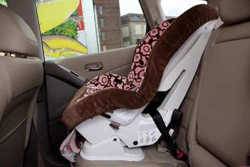 Nissan murano clearance car seat installation