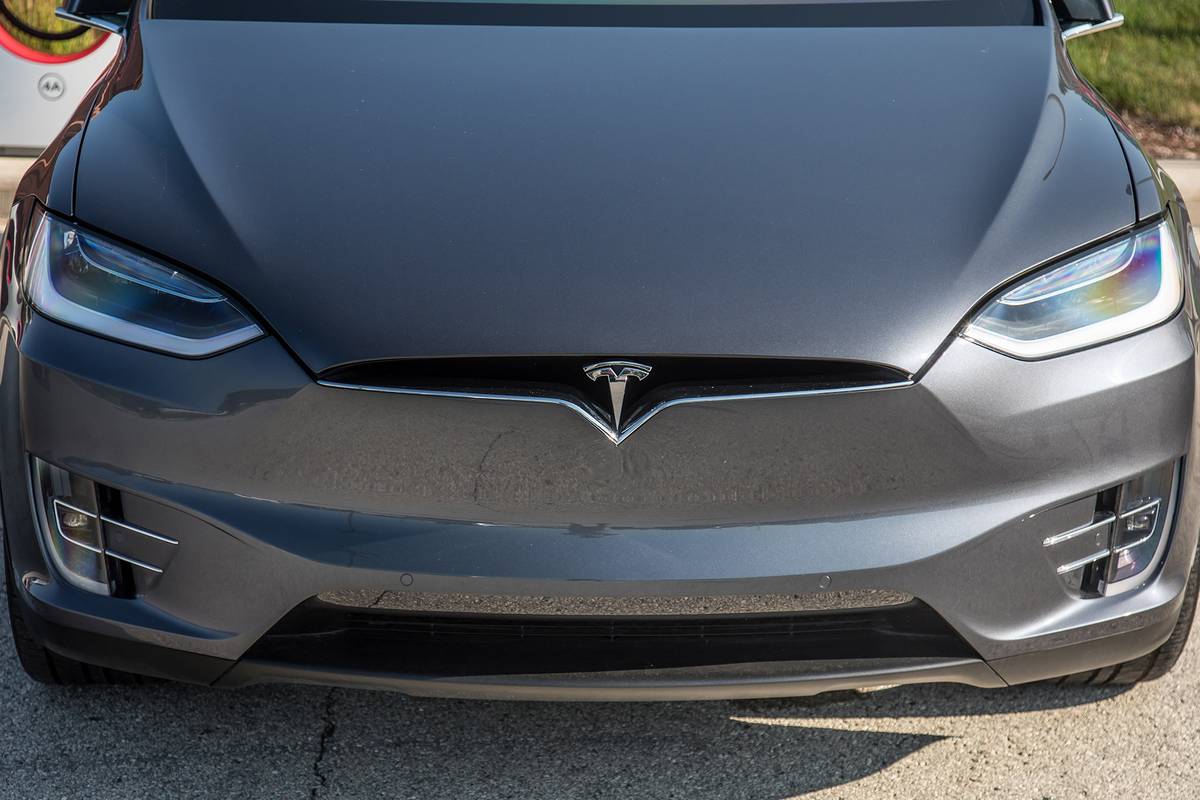 Gray 2018 Tesla Model X