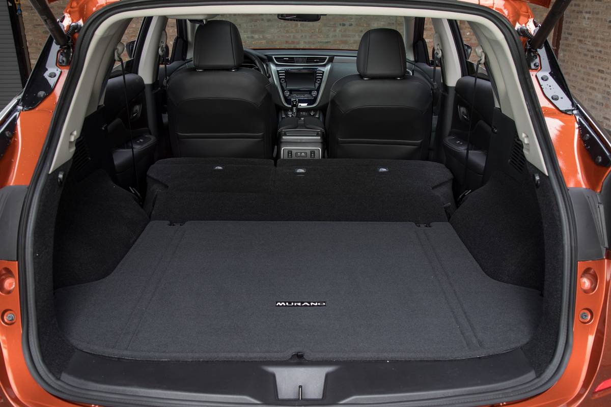 44 nissan murano 2019 folding seats  interior  trunk jpg