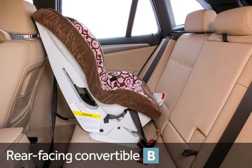 Bmw x1 child clearance seat