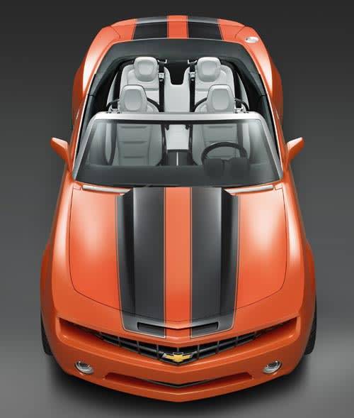  Salón del automóvil de Detroit 2007: Chevrolet Camaro Convertible Concept |  Coches.com