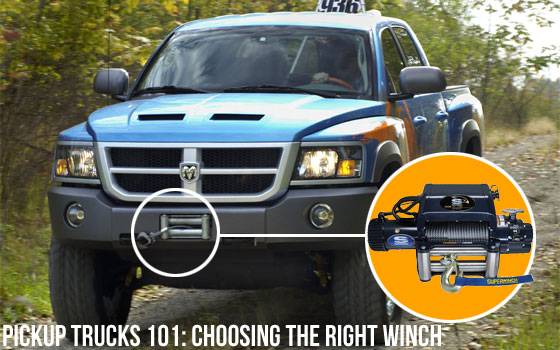 Pickup Trucks 101: Choosing the Right Winch | News | Cars.com