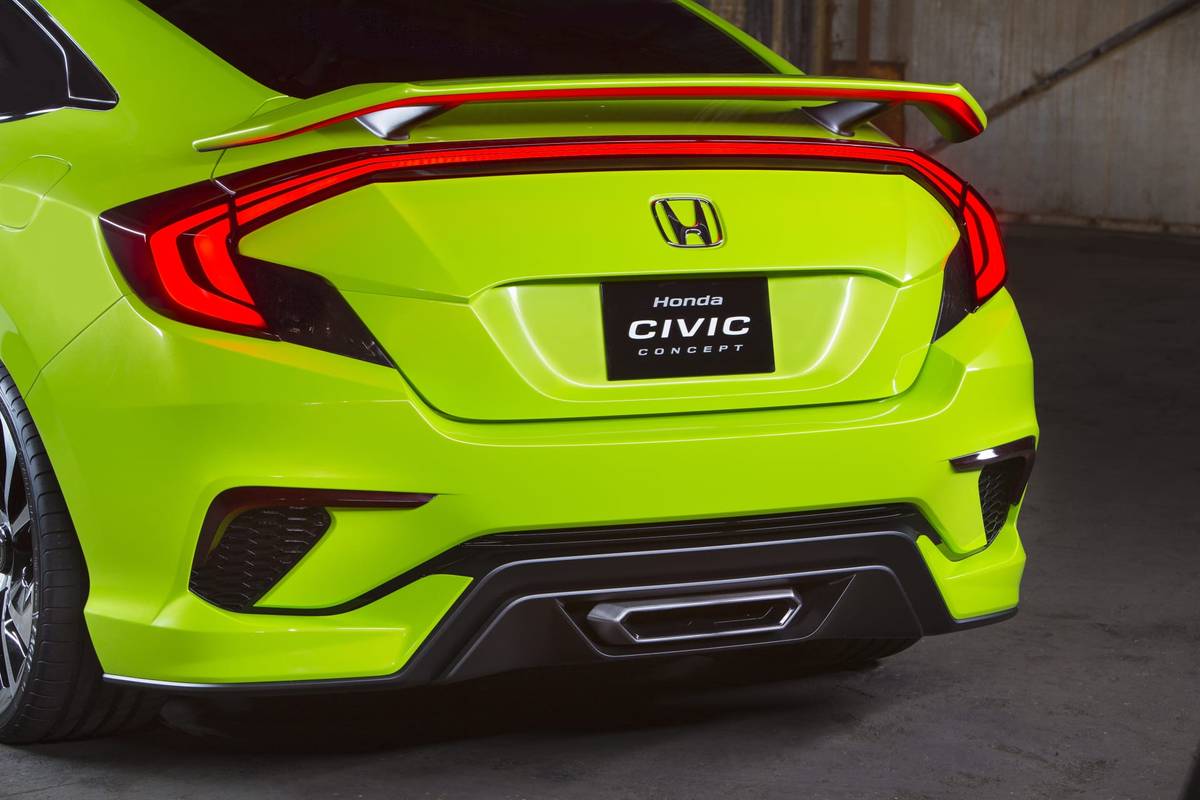 Concept Honda Civic; | Manufacturer Images
