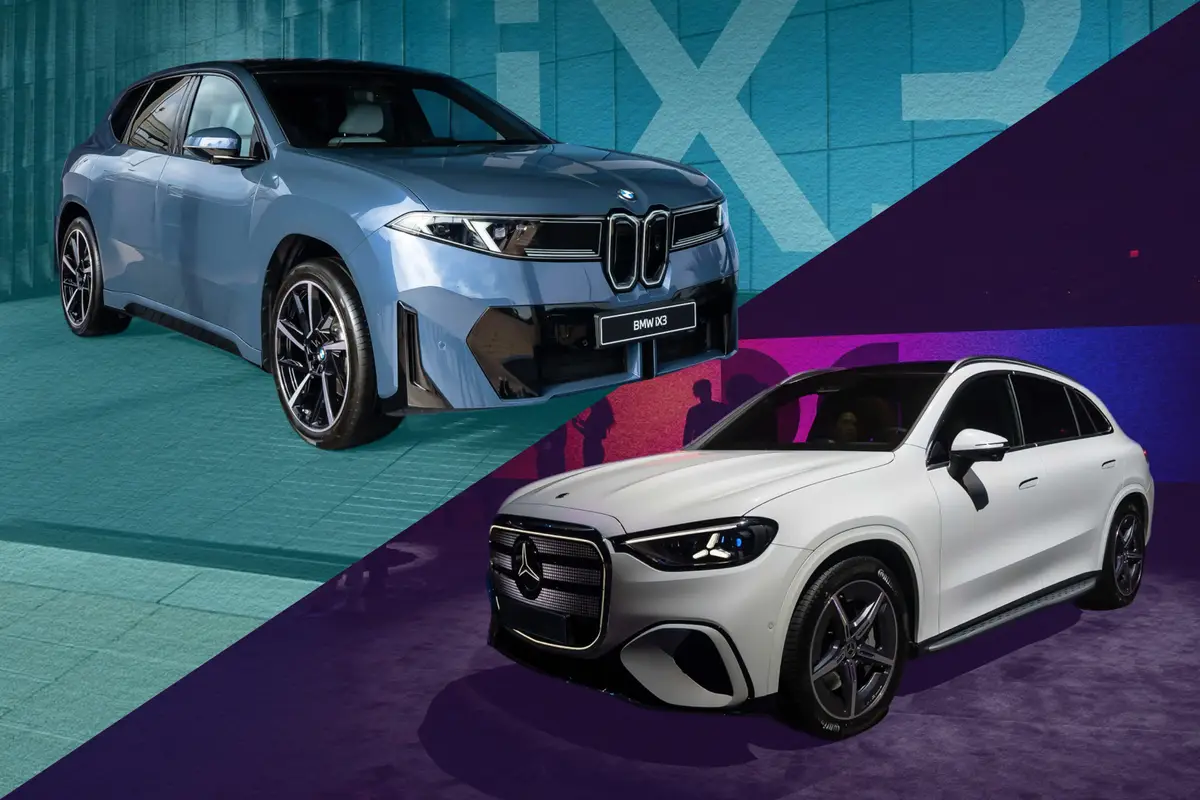 BMW iX3 Vs  Mercedes Benz GLC jpg