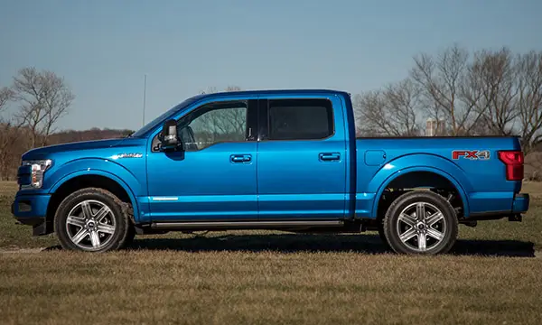 Blue 2020 Ford F-150