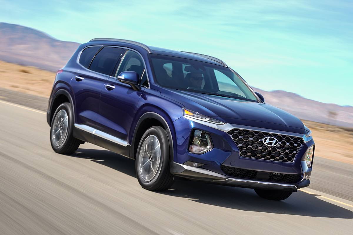 What is the interior of the 2020 Hyundai Santa Fe like  Headquarter  Hyundai