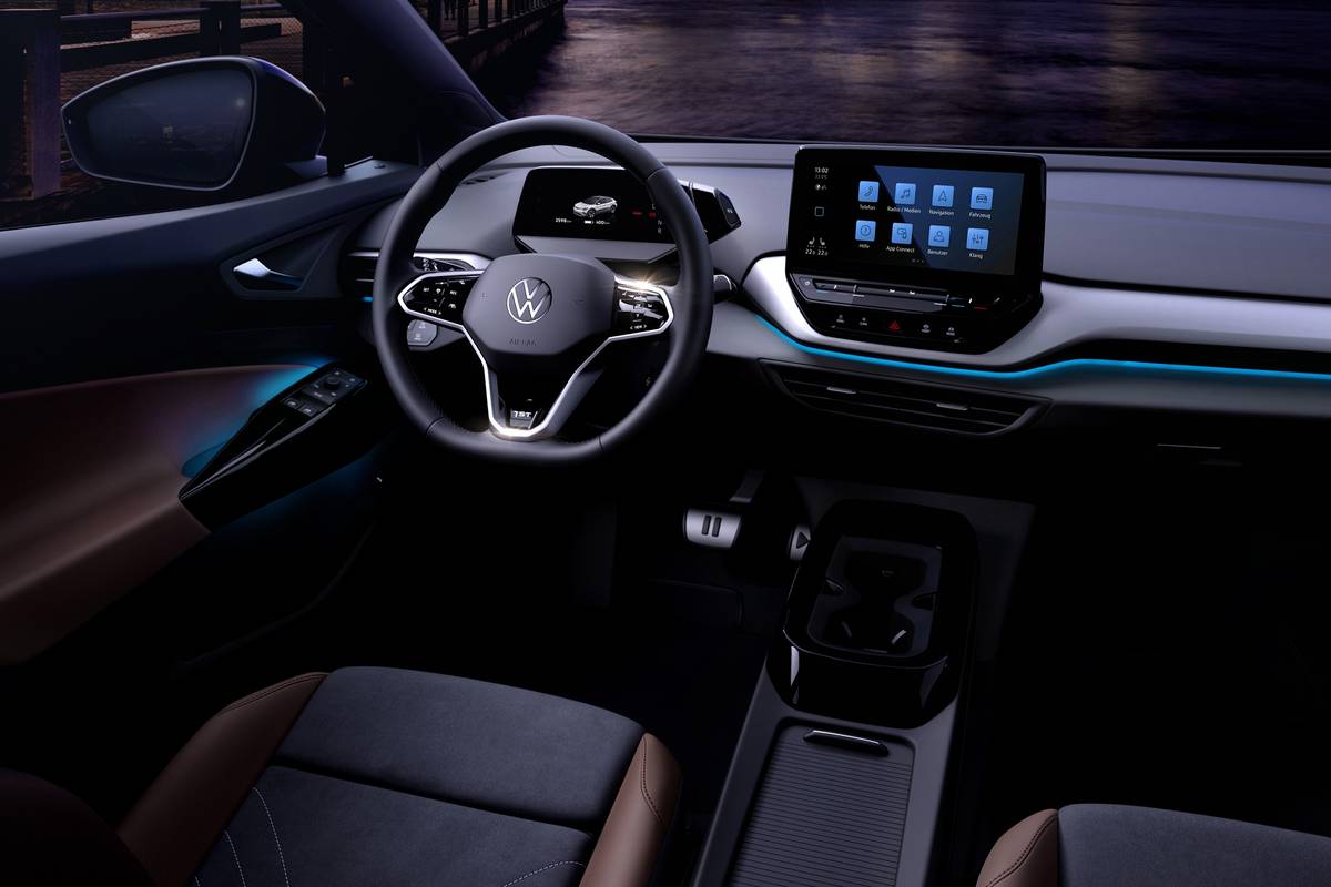 Peep Inside The Volkswagen Id 4 All Electric Suv News Cars Com