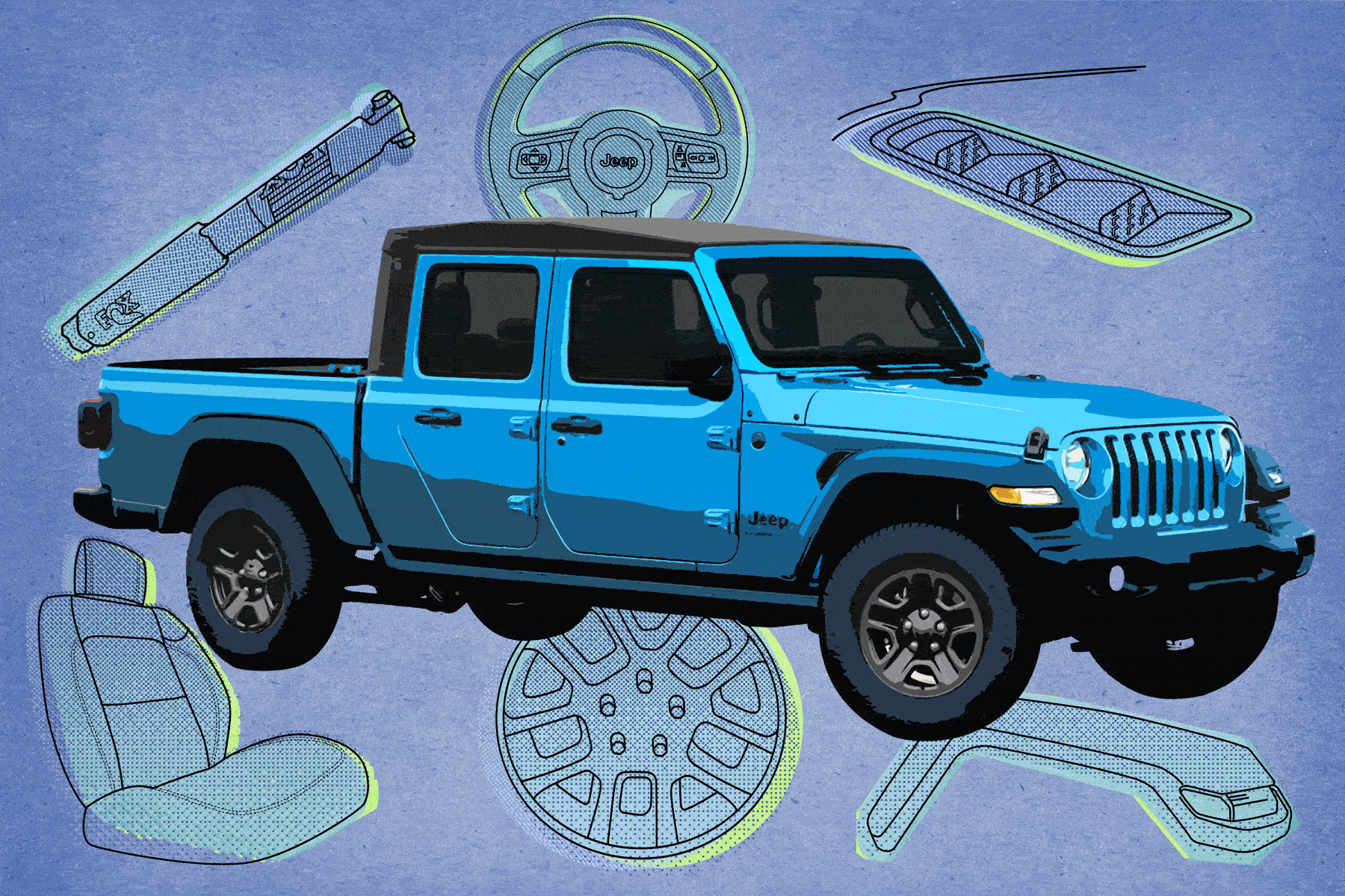 All the Pickup Truck News: Jeep Gladiator Buying Guide, Ford Truck Emoji  and More 