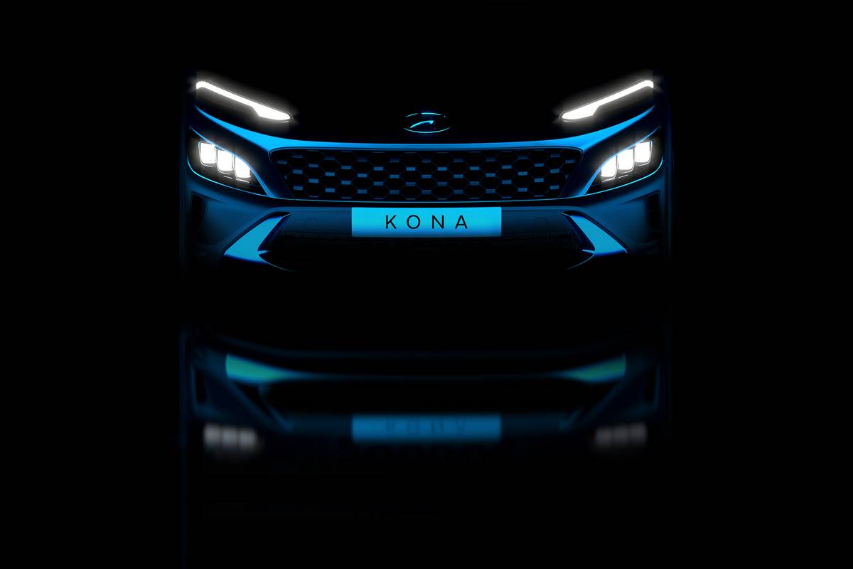 Next-gen Hyundai Kona front teaser image
