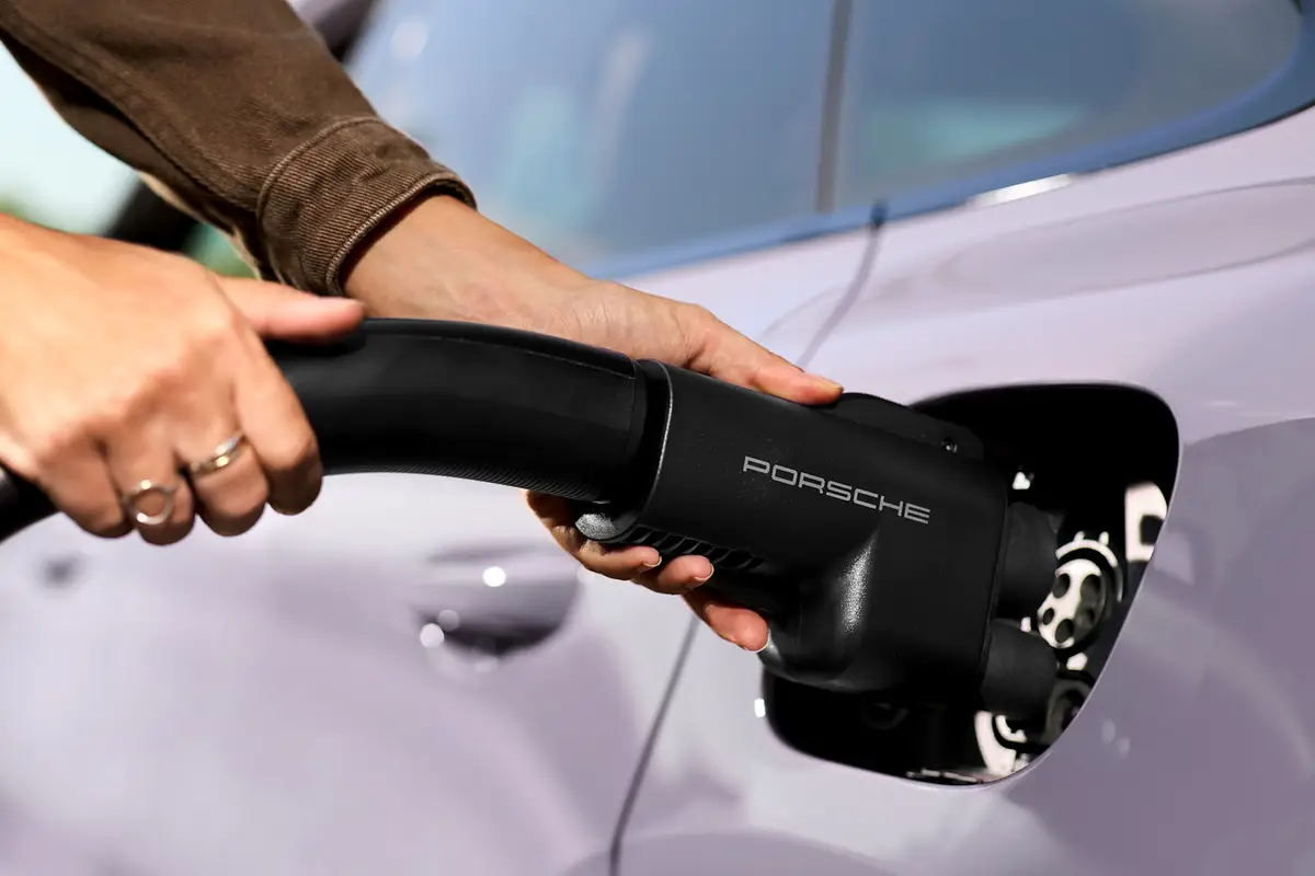 Porsche NACS Charging Adapter exterior oem 01 jpg
