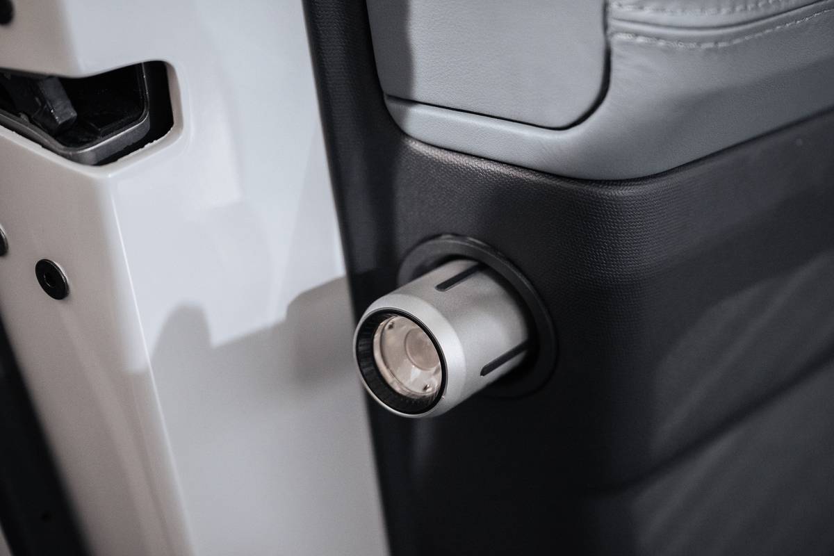 Rivian R2 interior detail bl 38 jpg