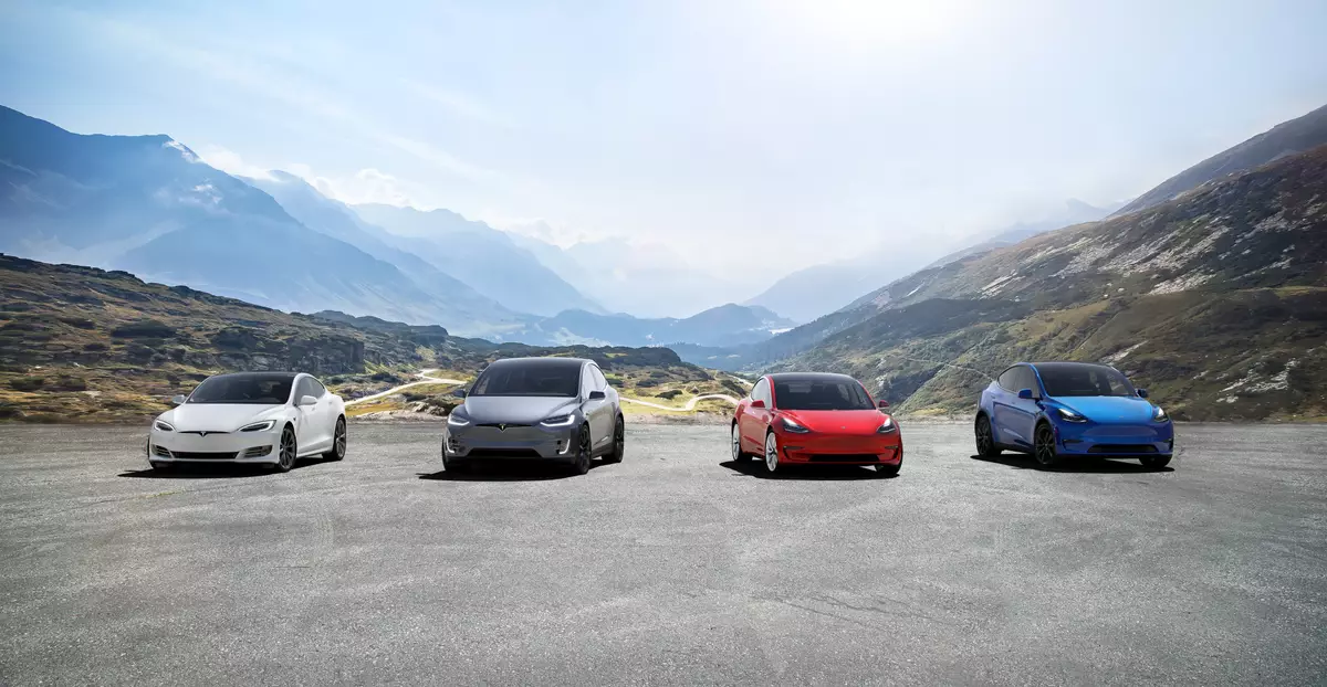 Tesla S3XY Line Up