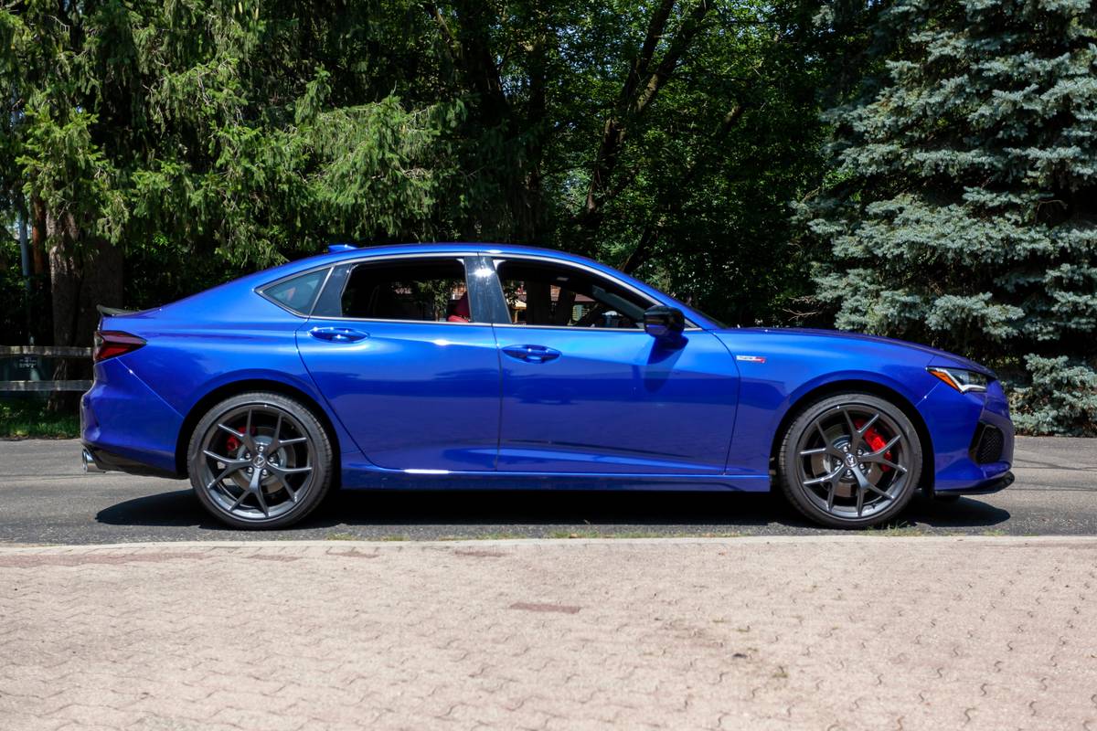 acura tlx type s 2021 03 blue exterior profile sedan scaled jpg