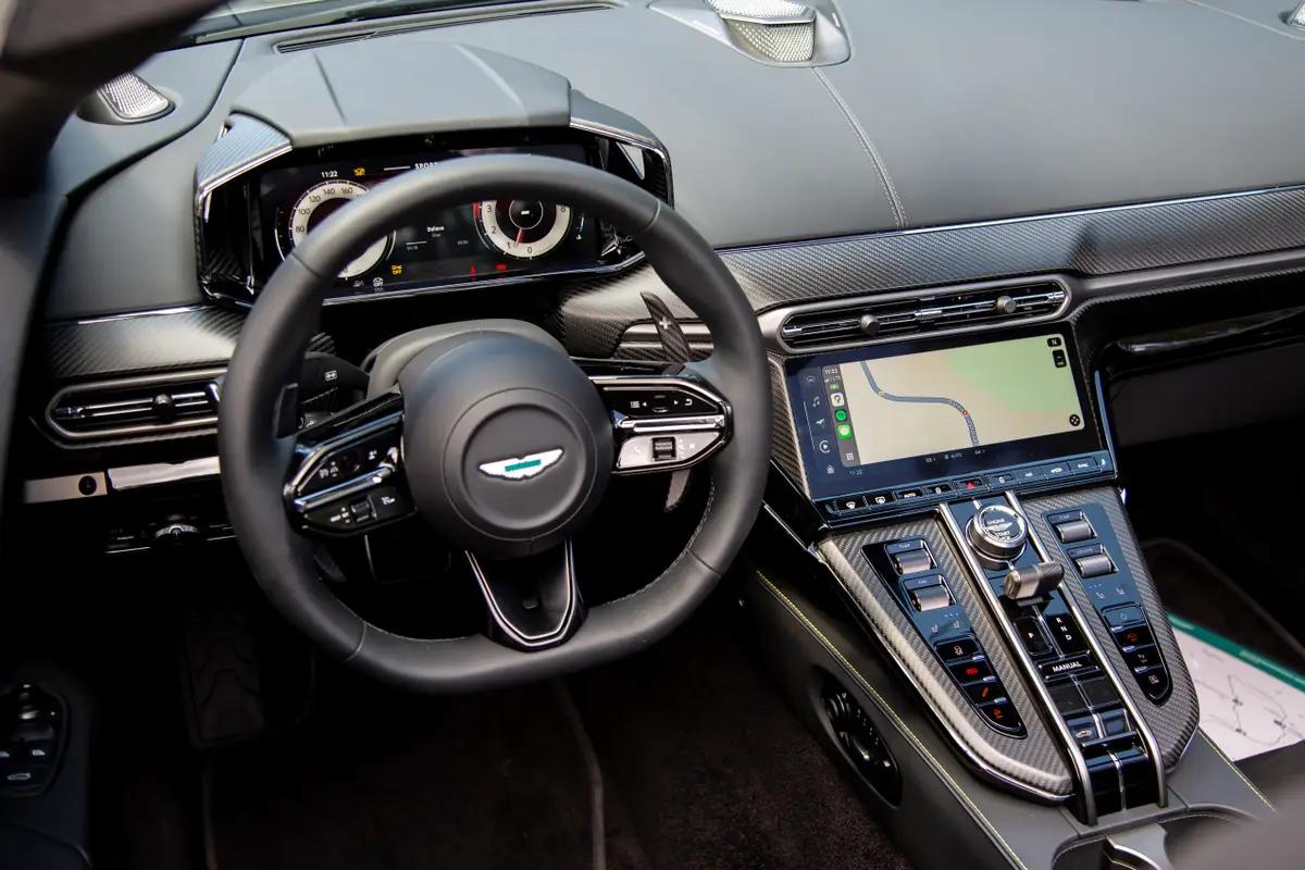 aston martin vantage roadster 2026 16 interior steering wheel jpg