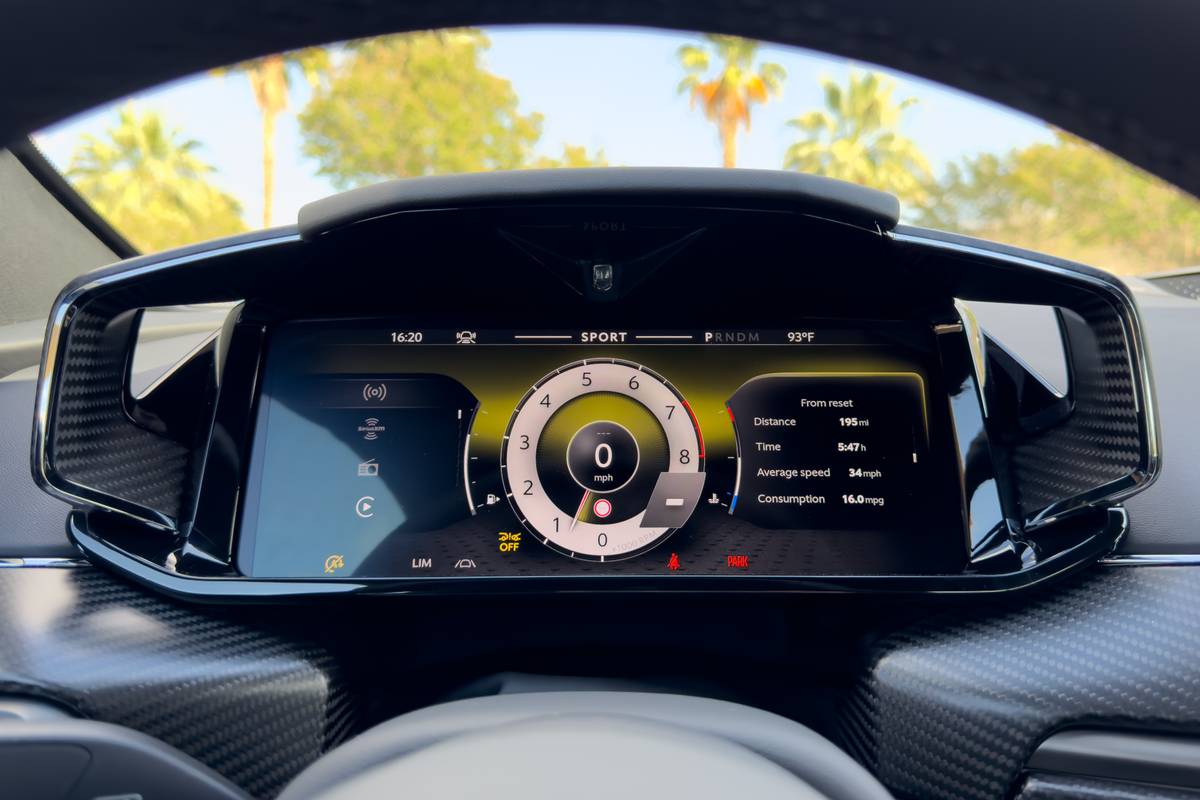 aston martin vantage roadster 2026 19 interior instrument panel jpg