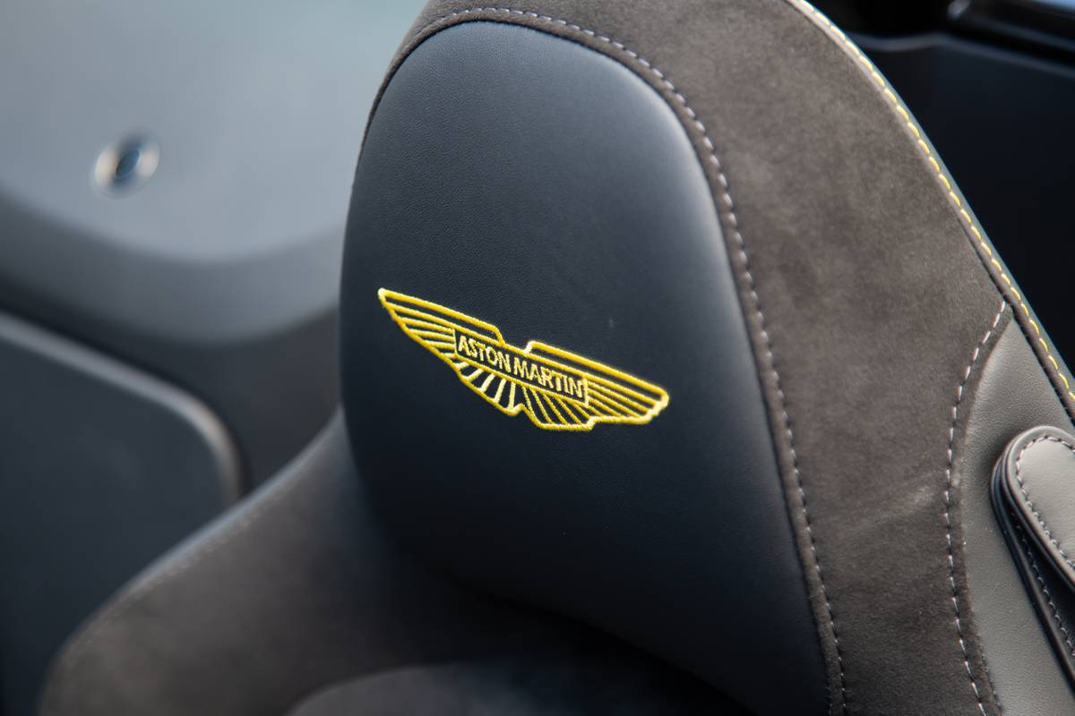 aston martin vantage roadster 2026 28 interior seat badge jpg