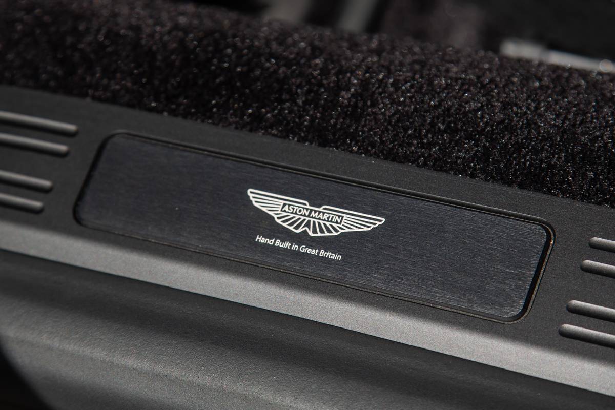 aston martin vantage roadster 2026 35 interior door badge jpg