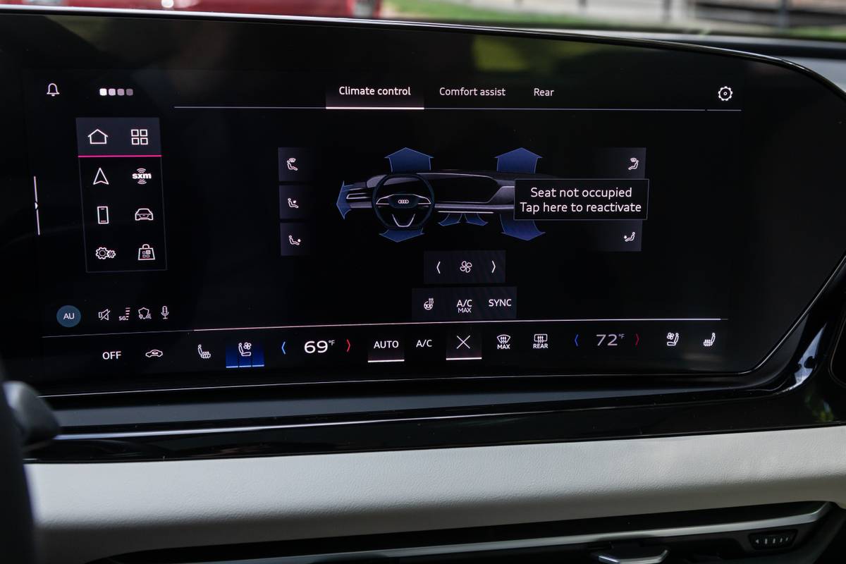 audi a5 2025 29 interior center stack display jpg