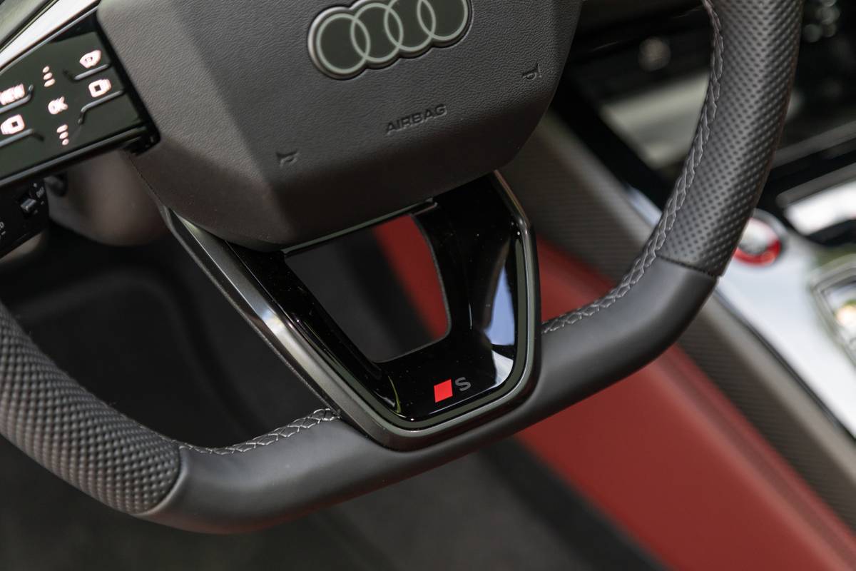 audi s5 2025 28 interior steering wheel badge jpg