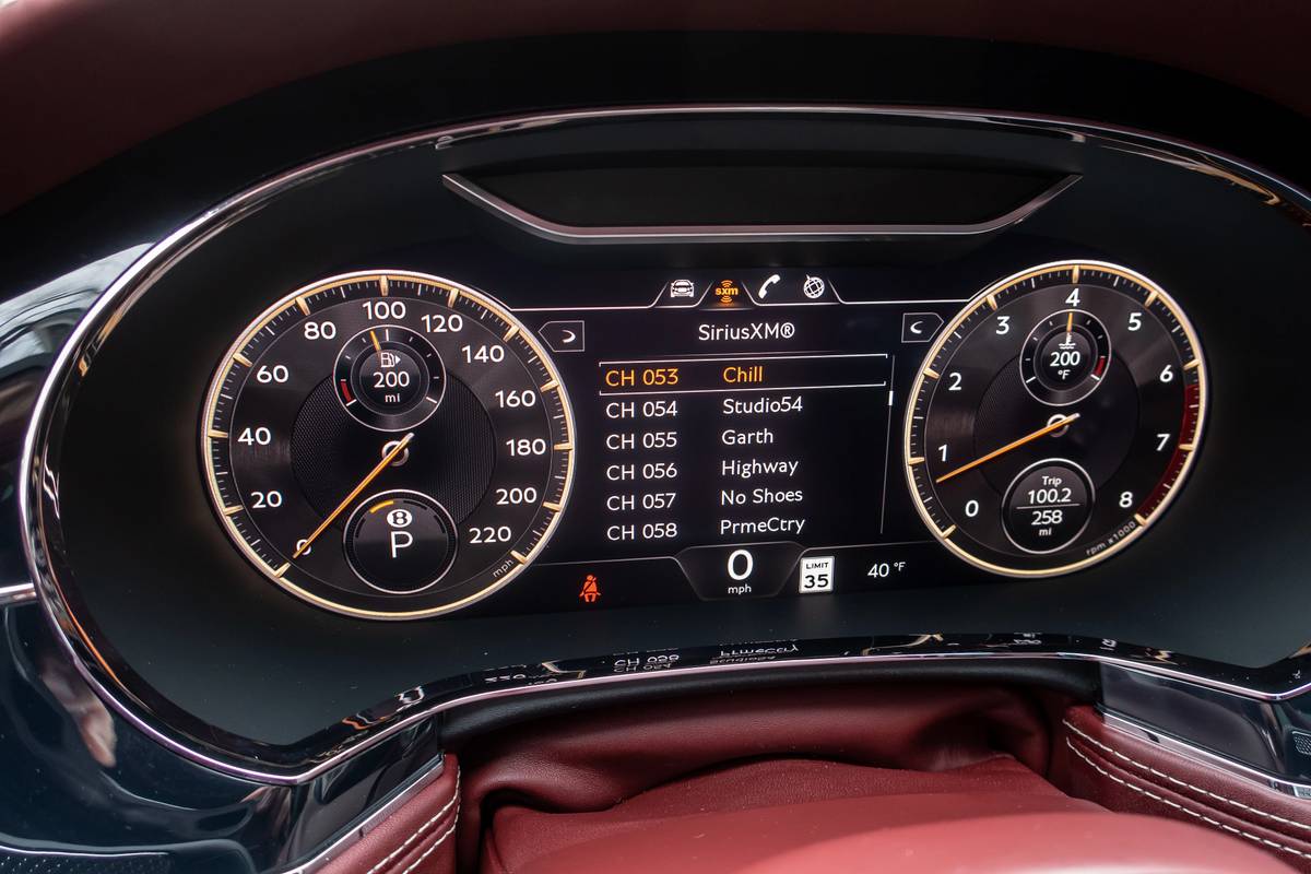 bentley flying spur 2020 22 instrument panel  interior jpg