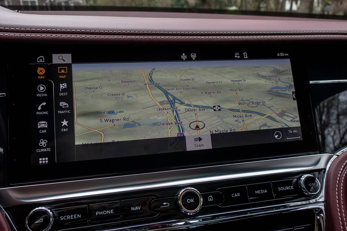 bentley flying spur 2020 27 center stack display  interior jpg