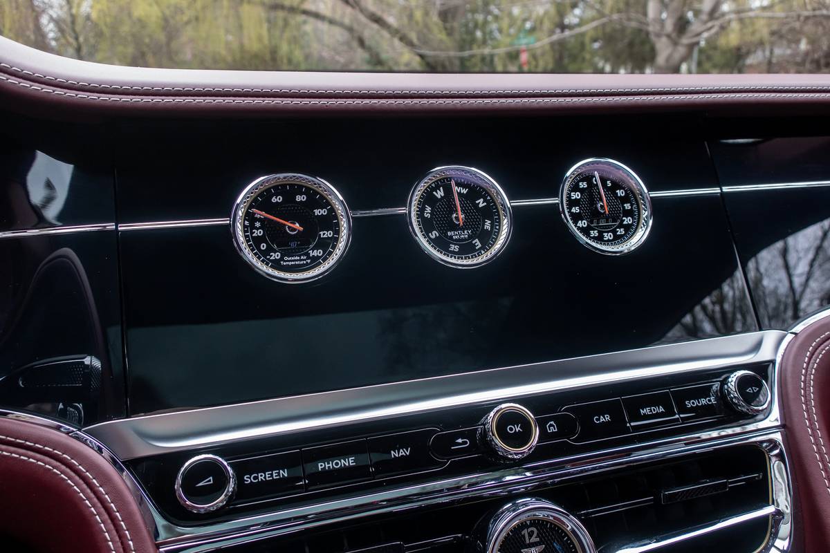 bentley flying spur 2020 28 center stack display  interior jpg