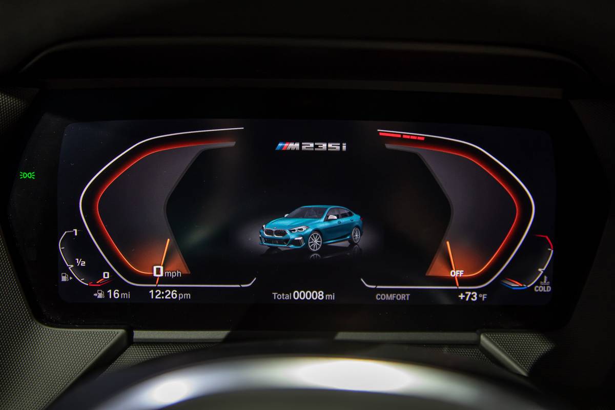 bmw m235i gran coupe 2020 cl 14 interior instrument panel jpg