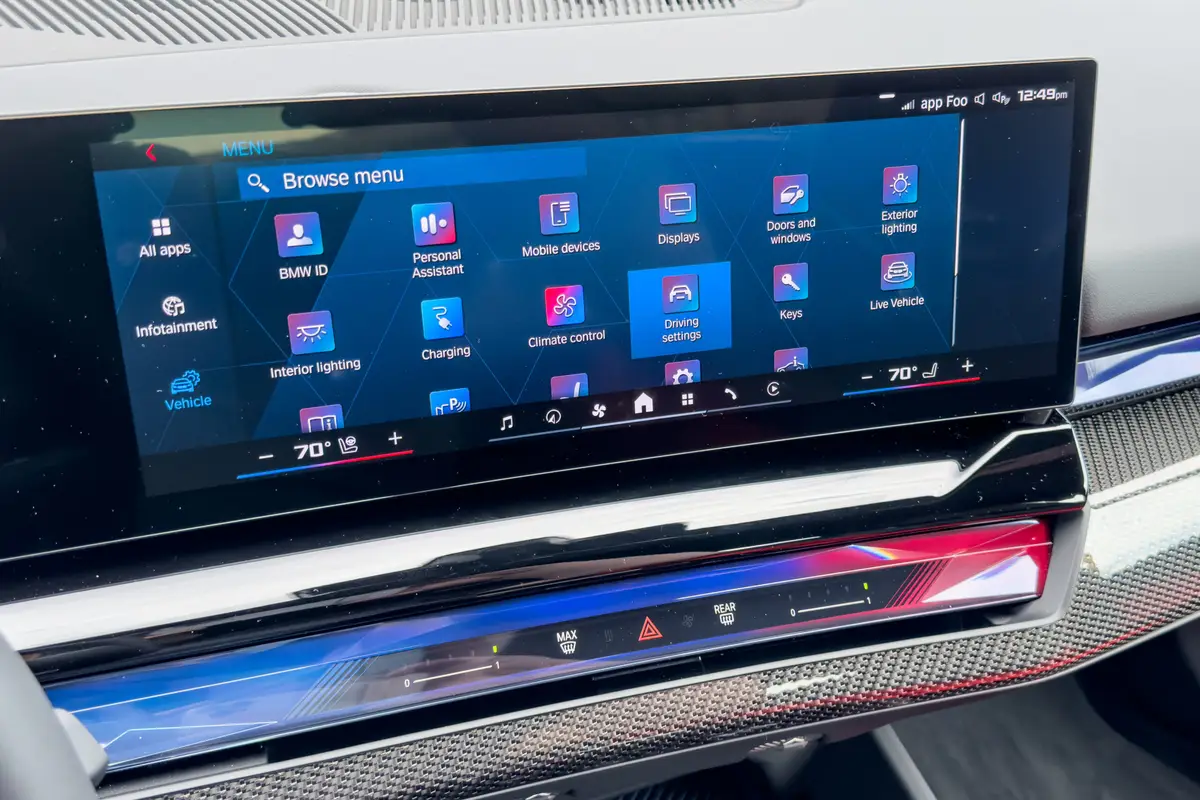 bmw m5 2025 25 interior center stack display scaled jpg