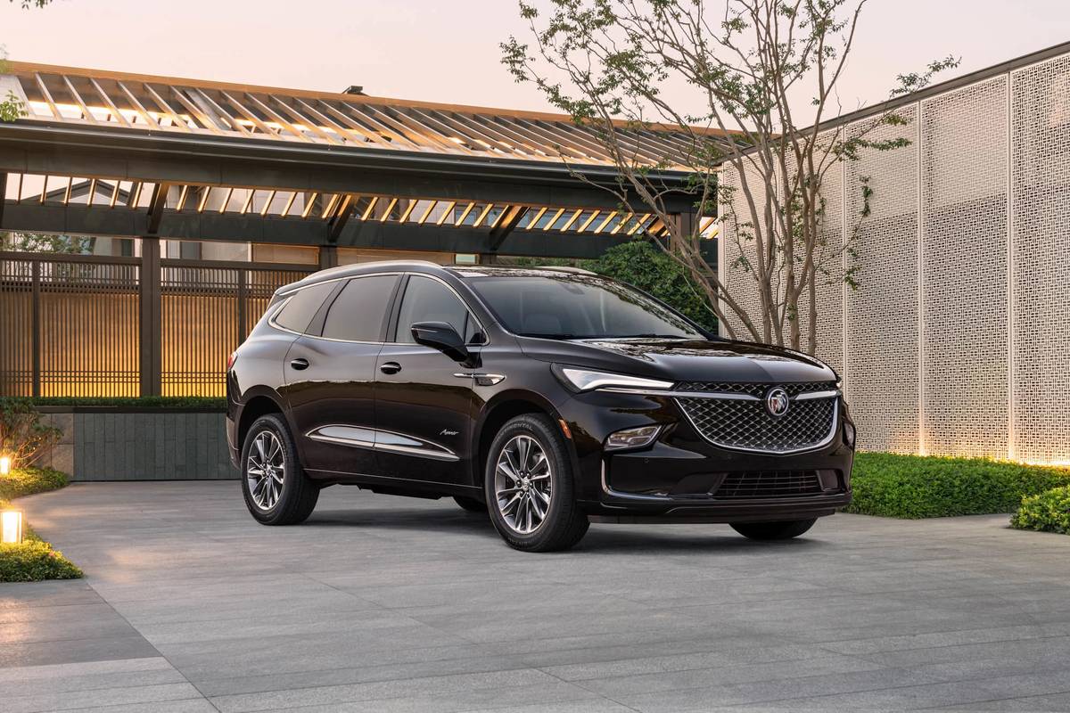 Buick Shows Sneak Peek of 2022 Enclave SUV Cars