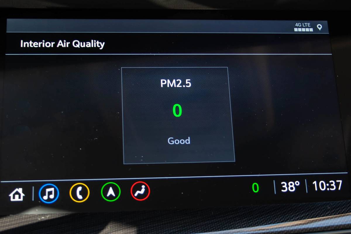 buick envision 2021 03 air quality sensor  center stack display  front row  interior  touchscreen jpg