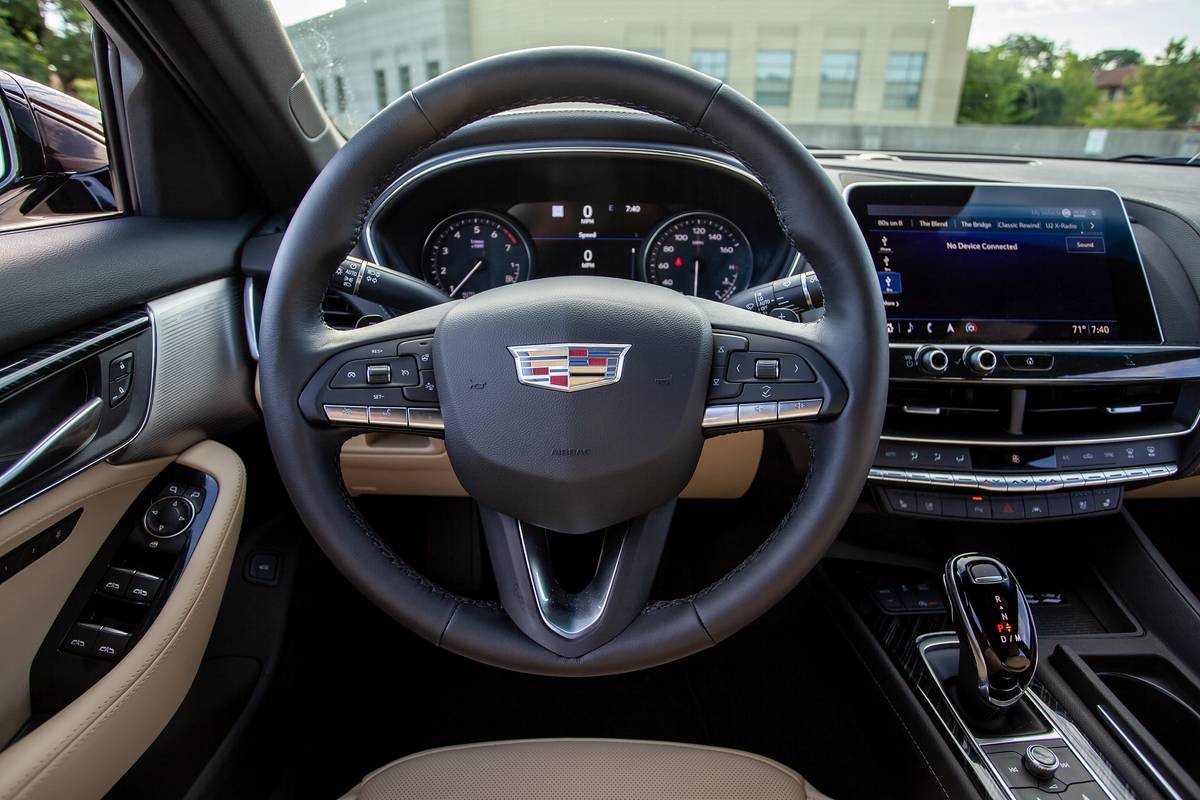cadillac ct5 2020 13 interior  steering wheel jpg