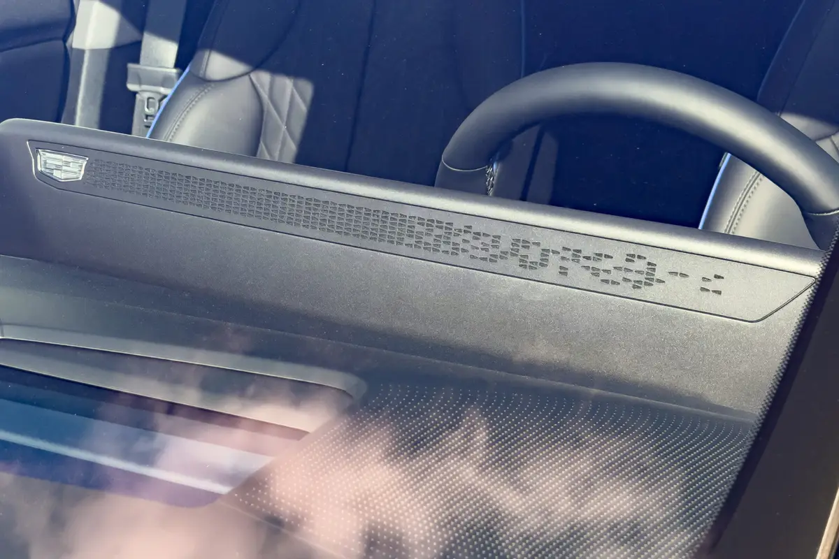 cadillac optiq v 2026 11 interior dashboard badge scaled jpg