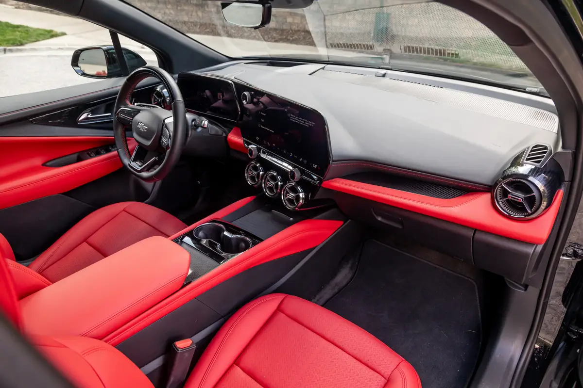 chevrolet blazer ev ss 2025 15 interior front row scaled jpg