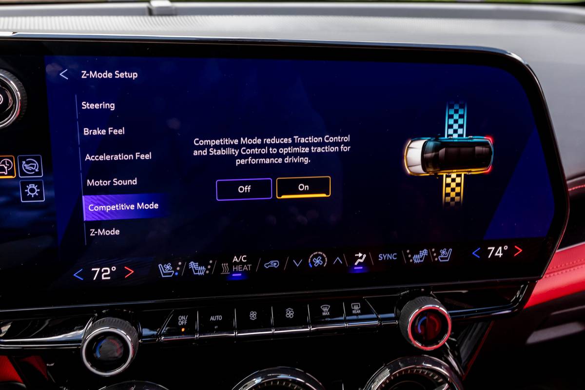 chevrolet blazer ev ss 2025 38 interior center stack display scaled jpg