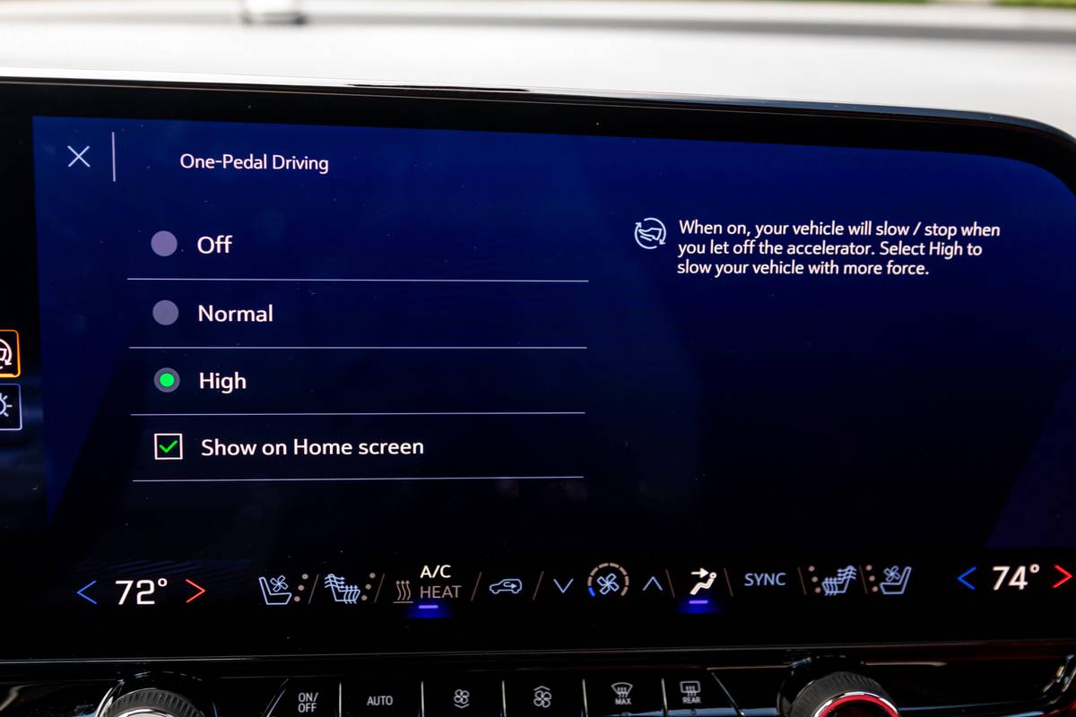 chevrolet blazer ev ss 2025 40 interior center stack display scaled jpg