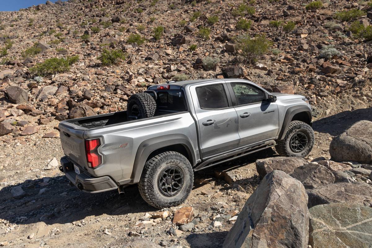 chevrolet colorado zr2 bison 2024 03 exterior offroad rear angle scaled jpg