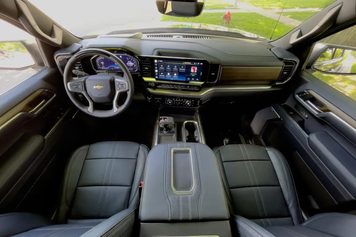 chevy silverado ltz interior