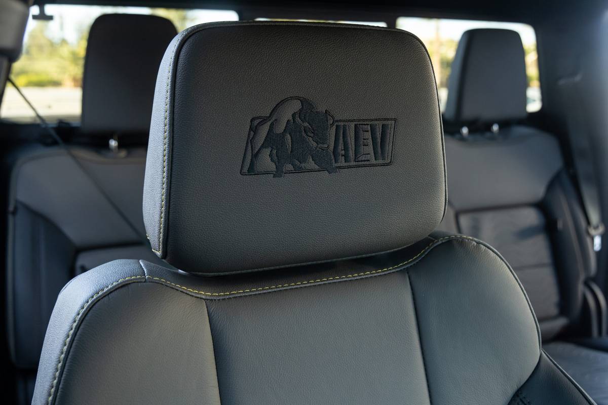 chevrolet silverado 2500 zr2 bison 2024 16 interior front row seat badge scaled jpg