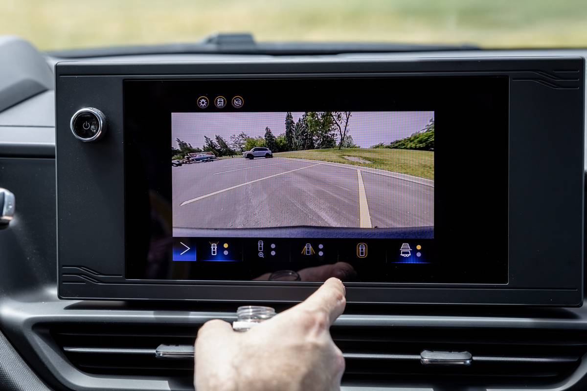 chevrolet silverado ev wt 2024 45 interior center stack display scaled jpg