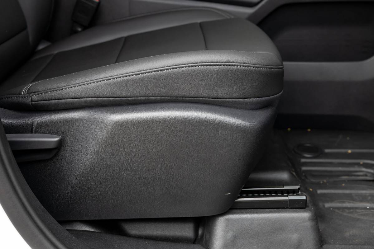 chevrolet silverado ev wt 2024 75 interior backseat adjustable scaled jpg