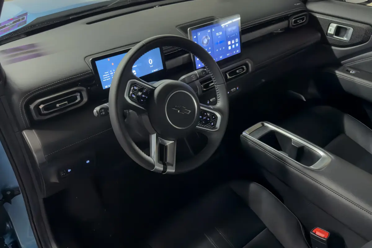 chevrolet spark euv 2026 10 interior front row scaled jpg