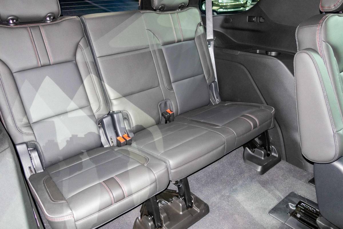 2021 Chevy Tahoe Interior Back Seat