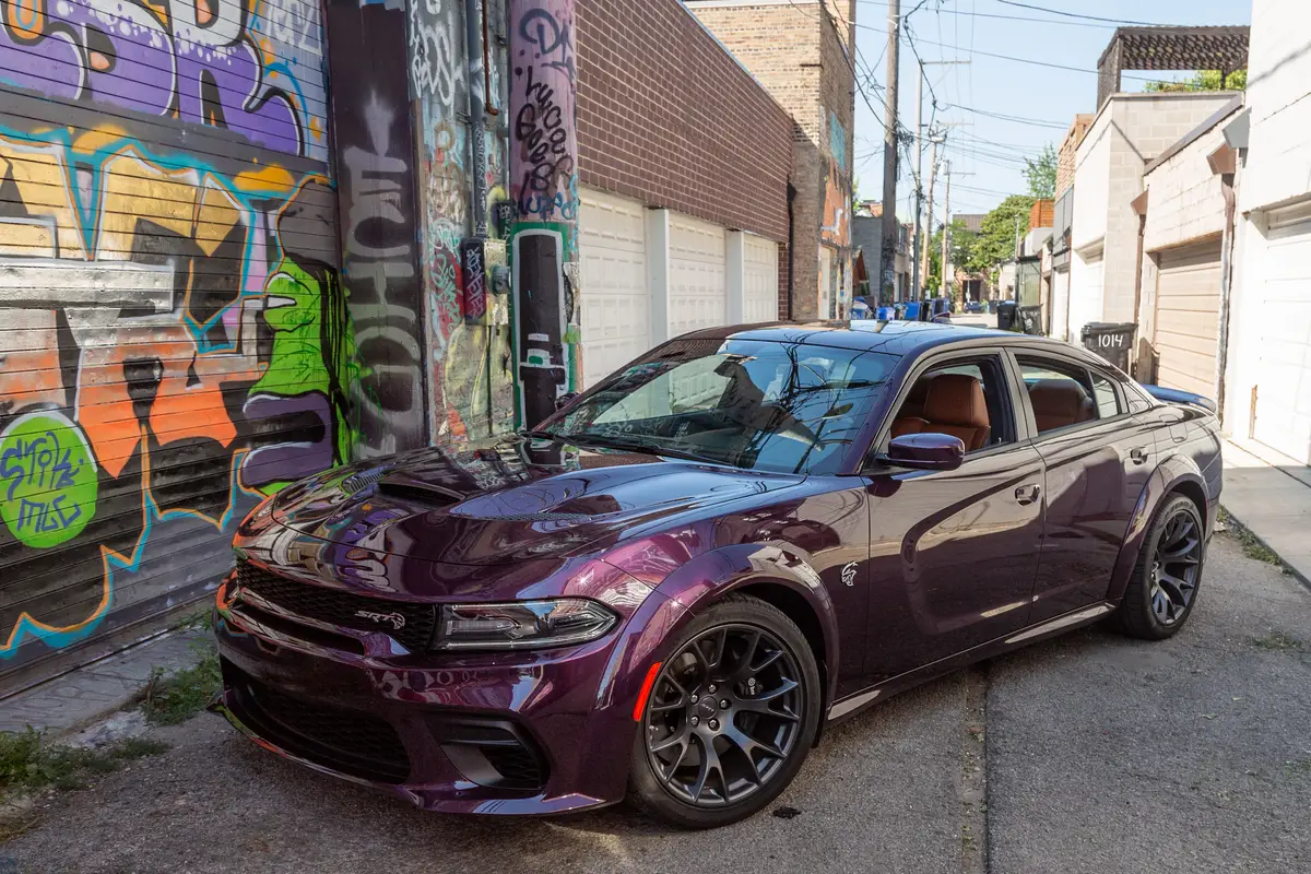 2005 dodge charger purple